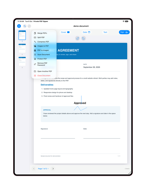 iPad — Tools